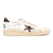 Luipaardprint Sneakers Wit Golden Goose , White , Dames