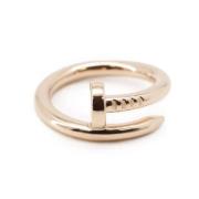 Pre-owned Rose Gold rings Cartier Vintage , Pink , Dames