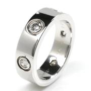 Pre-owned White Gold rings Cartier Vintage , Gray , Dames