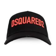 Baseballpet Dsquared2 , Black , Heren