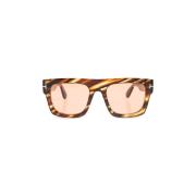 Zonnebril Tom Ford , Brown , Heren