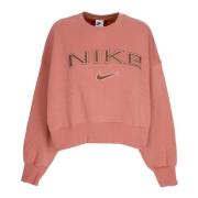 Phoenix Fleece Crewneck Sweatshirt Nike , Pink , Dames