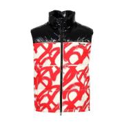 Gewatteerde trui met spuitverfpatroon Msgm , Multicolor , Dames