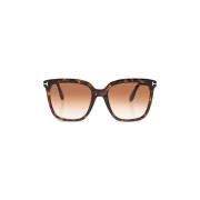 Zonnebril Tom Ford , Brown , Dames