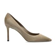 Suede hakken Romy Jimmy Choo , Gray , Dames