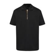 Katoenen polo Versace , Black , Heren