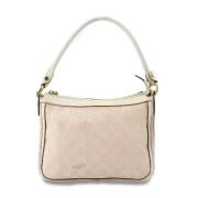 Pre-owned Canvas shoulder-bags Gucci Vintage , Pink , Dames