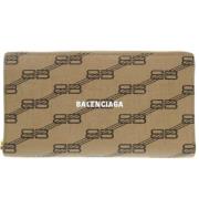 Pre-owned Plastic wallets Balenciaga Vintage , Brown , Heren