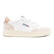 Witte Suède Sneakers Medalist Low Man Autry , White , Heren