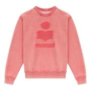 Koraal Mikoy Ga Sweatshirt Isabel Marant , Red , Heren