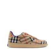 Geruite Patroon Sneakers Burberry , Multicolor , Dames