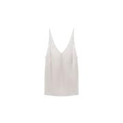 Glanzende top met V-hals en verstelbare bandjes Dorothee Schumacher , ...