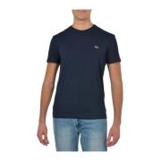 Basic Th2038 T-Shirt voor Heren Lacoste , Blue , Heren