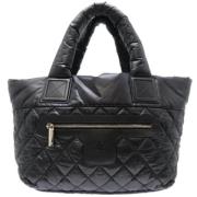 Pre-owned Leather chanel-bags Chanel Vintage , Black , Dames