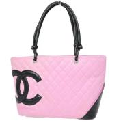 Pre-owned Leather chanel-bags Chanel Vintage , Pink , Dames