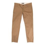 Slim Chino Broek Liu Jo , Beige , Heren