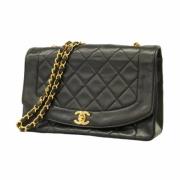 Pre-owned Fabric chanel-bags Chanel Vintage , Black , Dames