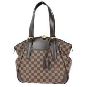 Pre-owned Canvas louis-vuitton-bags Louis Vuitton Vintage , Brown , Da...