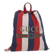 Pre-owned Canvas gucci-bags Gucci Vintage , Multicolor , Dames