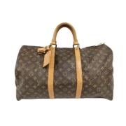 Pre-owned Canvas louis-vuitton-bags Louis Vuitton Vintage , Brown , Da...