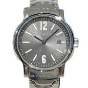 Pre-owned Stainless Steel watches Bvlgari Vintage , Gray , Dames