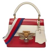 Pre-owned Leather handbags Gucci Vintage , Red , Dames