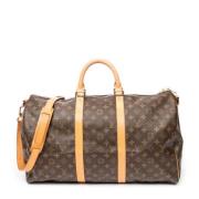 Pre-owned Canvas travel-bags Louis Vuitton Vintage , Brown , Dames