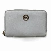 Pre-owned Leather wallets Michael Kors Pre-owned , White , Dames