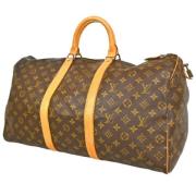 Pre-owned Canvas travel-bags Louis Vuitton Vintage , Brown , Unisex