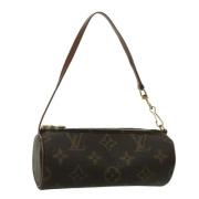 Pre-owned Canvas louis-vuitton-bags Louis Vuitton Vintage , Brown , Da...