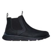 Augustino - Paulo Laarzen Skechers , Black , Heren