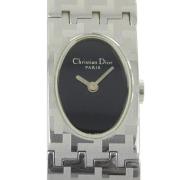 Pre-owned Metal watches Dior Vintage , Black , Dames