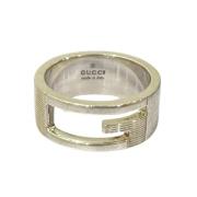 Pre-owned Silver rings Gucci Vintage , Gray , Dames