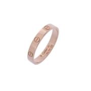 Pre-owned Fabric rings Cartier Vintage , Pink , Dames