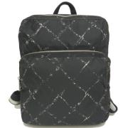 Pre-owned Canvas backpacks Chanel Vintage , Black , Dames