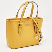 Pre-owned Leather handbags Michael Kors Pre-owned , Yellow , Dames