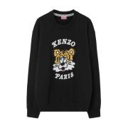 Geborduurde Sweater 'Verdy Market' Kenzo , Black , Heren