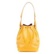 Pre-owned Leather louis-vuitton-bags Louis Vuitton Vintage , Yellow , ...