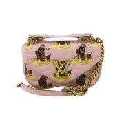 Pre-owned Leather louis-vuitton-bags Louis Vuitton Vintage , Pink , Da...