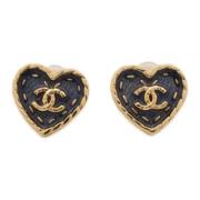 Pre-owned Metal chanel-jewelry Chanel Vintage , Blue , Dames