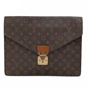 Pre-owned Leather louis-vuitton-bags Louis Vuitton Vintage , Brown , D...