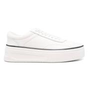 Witte Sneakers voor een stijlvolle look Jil Sander , White , Dames