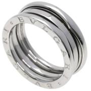 Pre-owned White Gold rings Bvlgari Vintage , Gray , Unisex