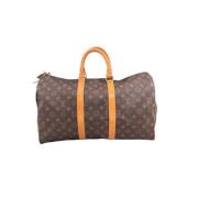 Pre-owned Canvas louis-vuitton-bags Louis Vuitton Vintage , Brown , Da...