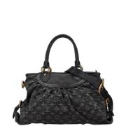 Pre-owned Canvas louis-vuitton-bags Louis Vuitton Vintage , Black , Da...