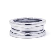 Pre-owned White Gold rings Bvlgari Vintage , Gray , Unisex