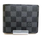 Pre-owned Canvas wallets Louis Vuitton Vintage , Black , Dames