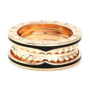 Pre-owned Rose Gold rings Bvlgari Vintage , Yellow , Dames