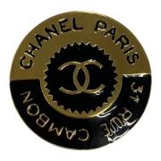 Pre-owned Metal chanel-jewelry Chanel Vintage , Black , Dames