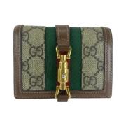 Pre-owned Canvas wallets Gucci Vintage , Multicolor , Dames